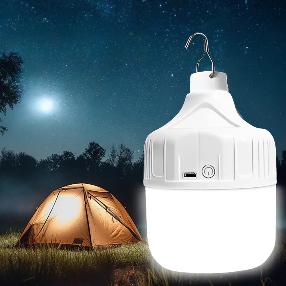 Portable USB Rechargeable LED High Brightness Lamp for Camping And Fishing