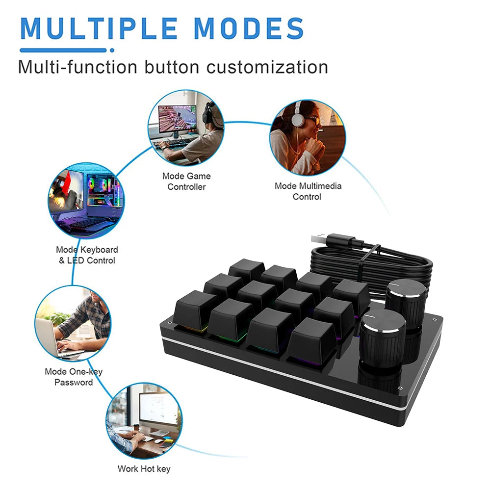 Micro Keyboard for Programming And Gaming