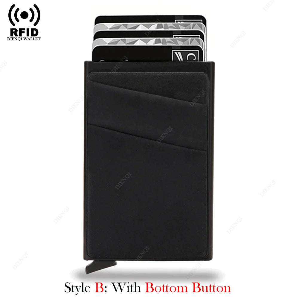 Anti-theft Wallet With Card Protector