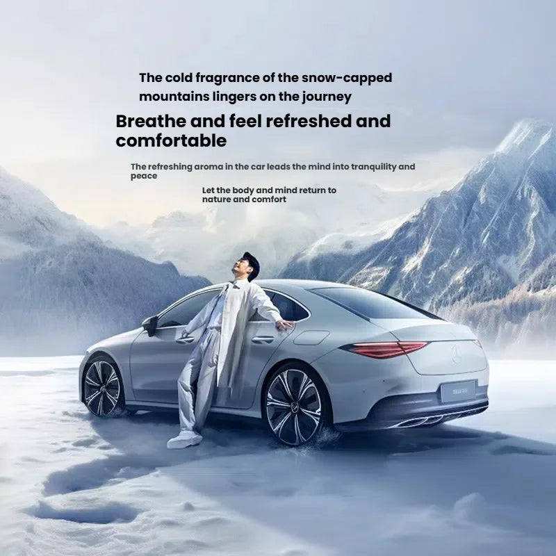 2025 Model Smart Car Air Freshener - Premium Automotive Fragrance Device with Cloud-View Atomization