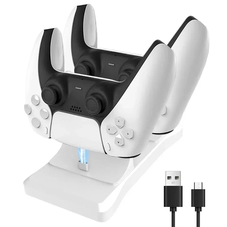 Dual Controller Charging Stand for Playstation 5 Controllers