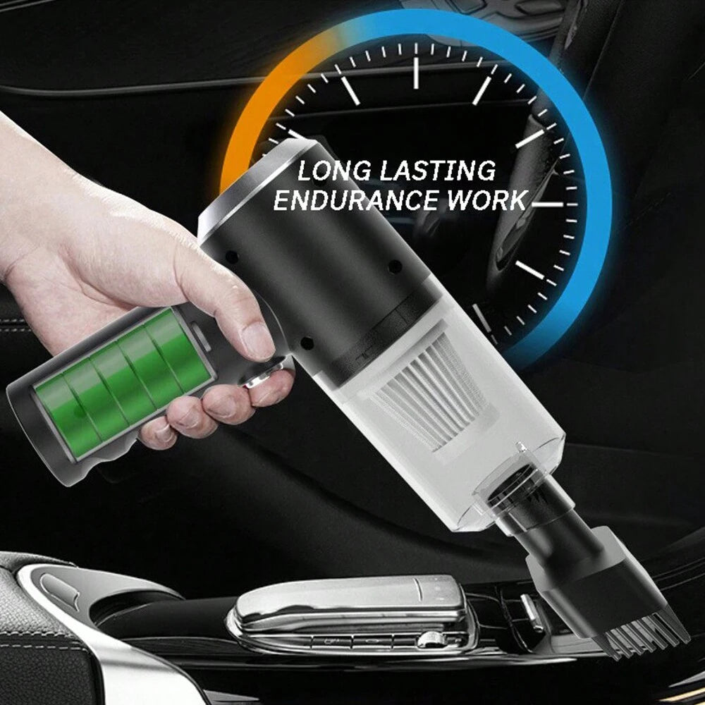 Vacuum Cleaner For Home And Car With USB Charging