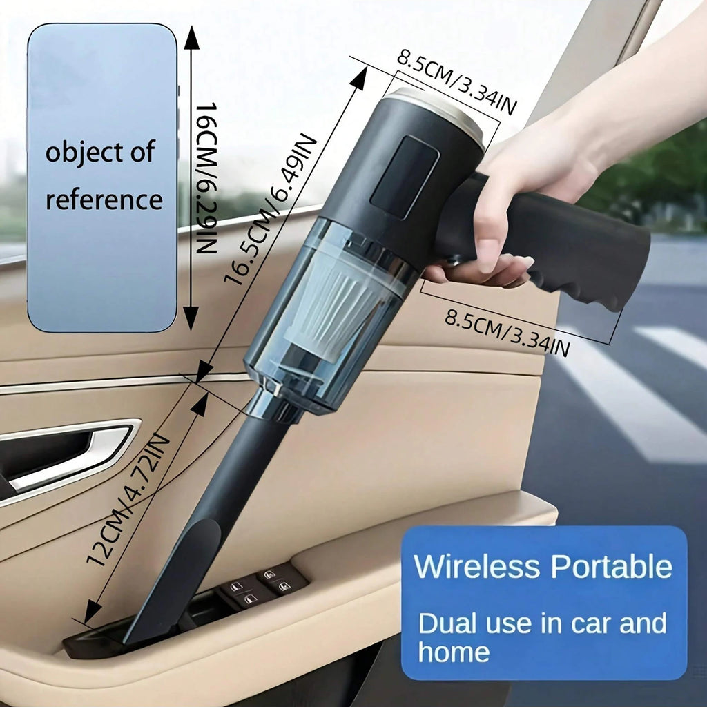 Vacuum Cleaner For Home And Car With USB Charging