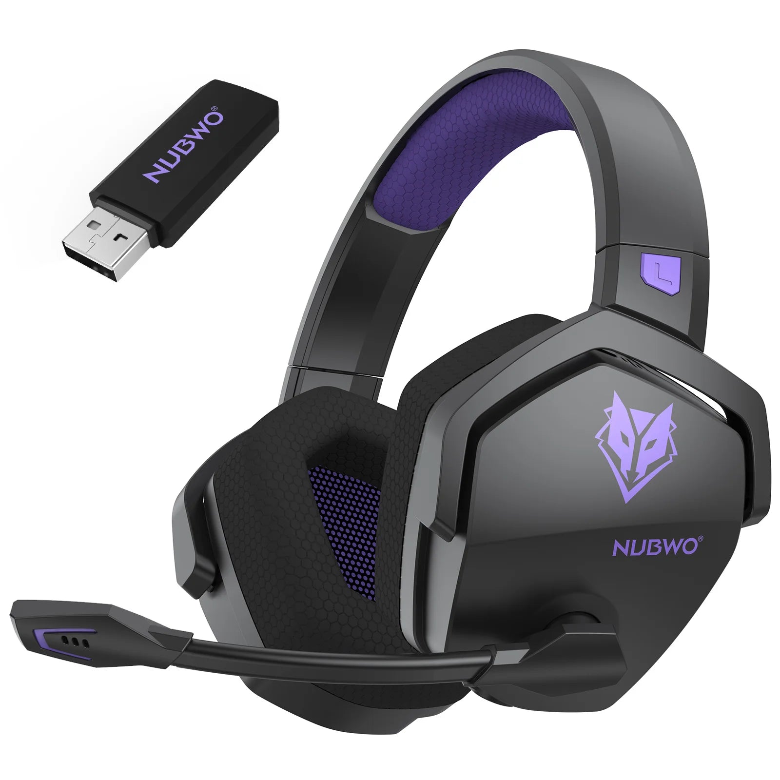 Gaming Dual Bluetooth Headphones with mic for PC, PS4, PS5