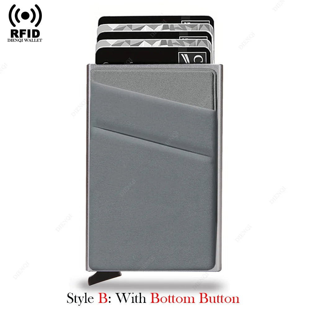 Anti-theft Wallet With Card Protector