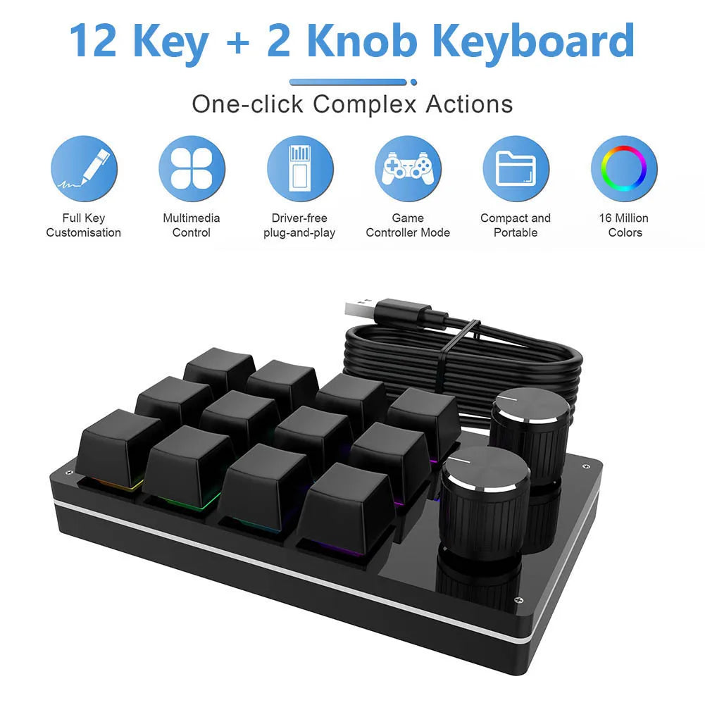 Micro Keyboard for Programming And Gaming