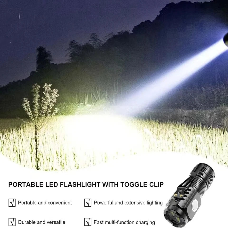 Rechargeable LED Strong Flashlight