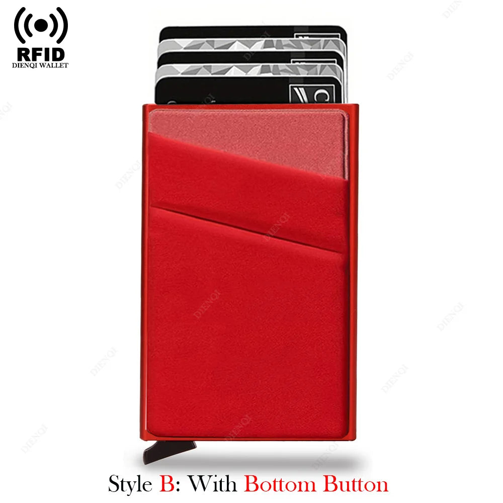 Anti-theft Wallet With Card Protector