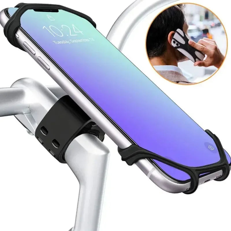 360 Rotatable Mobile Phone Stand For Bicycle, Motorcycle And For All Phones