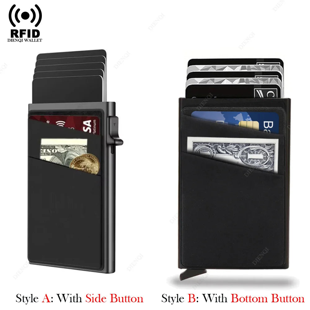 Anti-theft Wallet With Card Protector