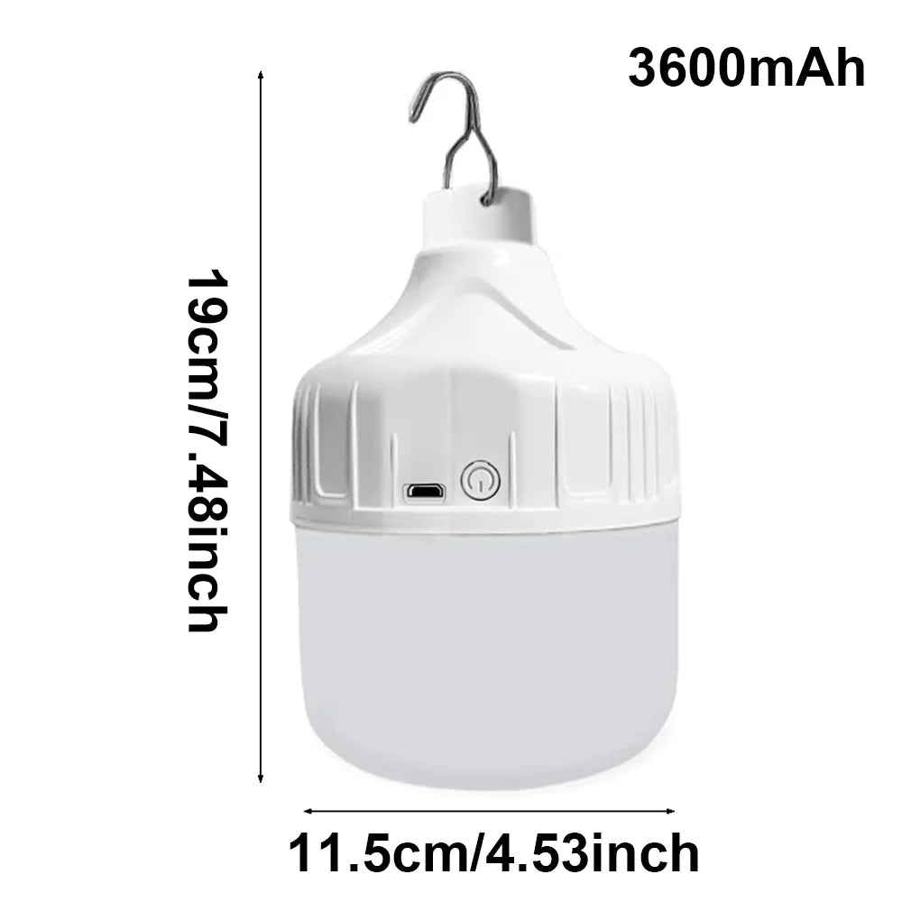 Portable USB Rechargeable LED High Brightness Lamp for Camping And Fishing