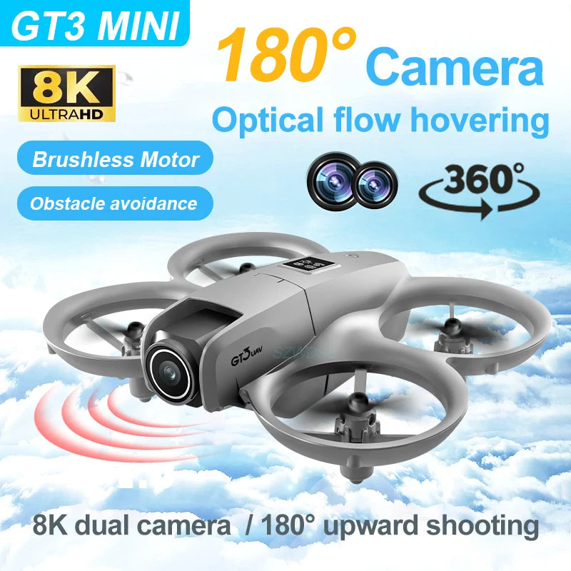 8K Drone 5G Professional HD Aerial Photography Obstacle Avoidance Remote Control Aircraft Dual Camera Quadcopter Toy
