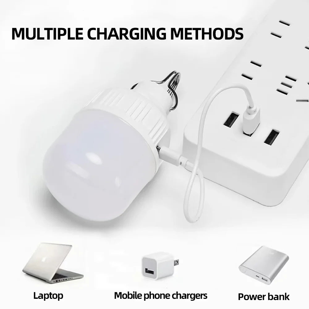 Portable USB Rechargeable LED High Brightness Lamp for Camping And Fishing