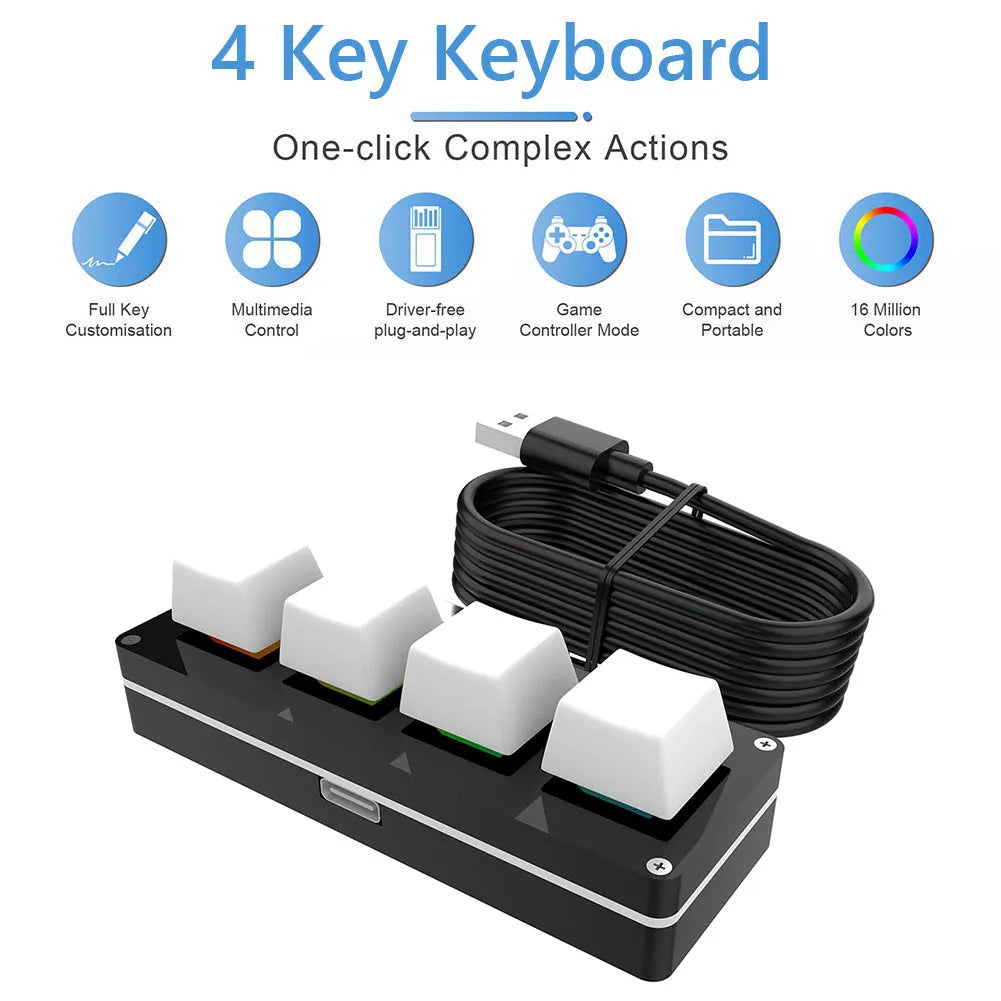 Micro Keyboard for Programming And Gaming