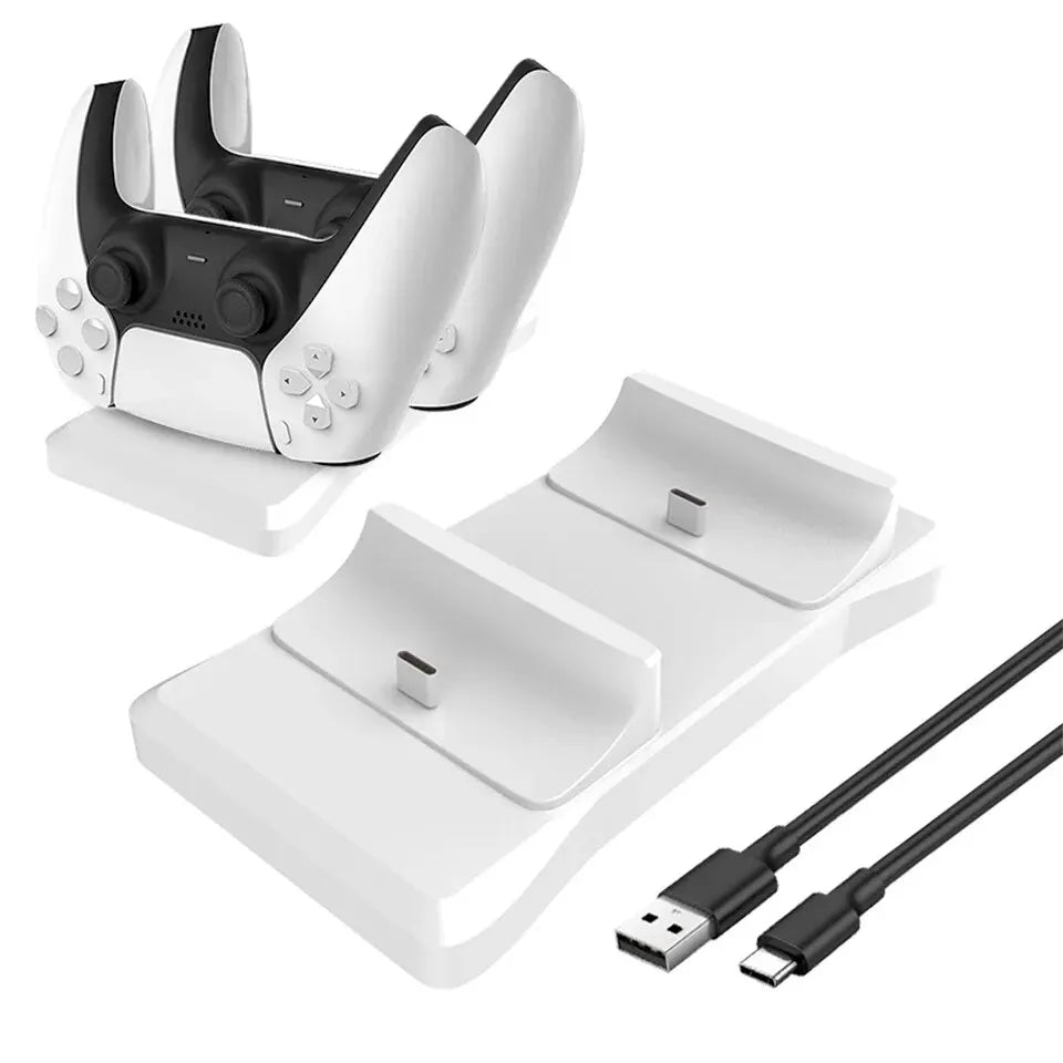 Dual Controller Charging Stand for Playstation 5 Controllers