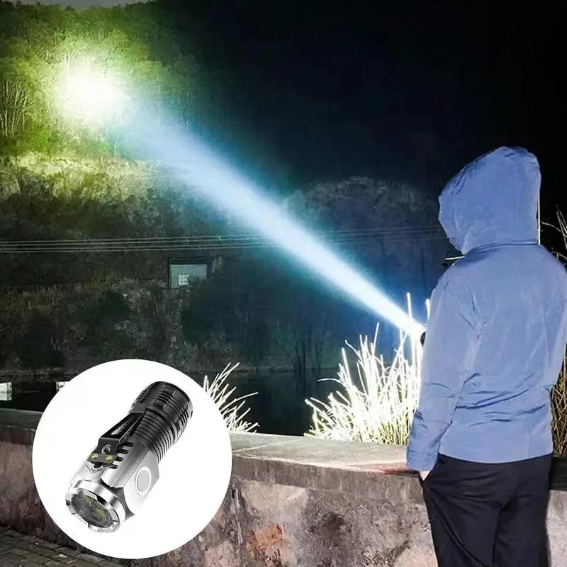 Rechargeable LED Strong Flashlight