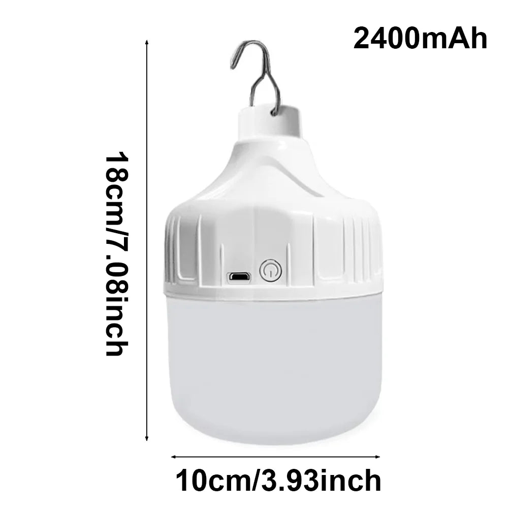 Portable USB Rechargeable LED High Brightness Lamp for Camping And Fishing