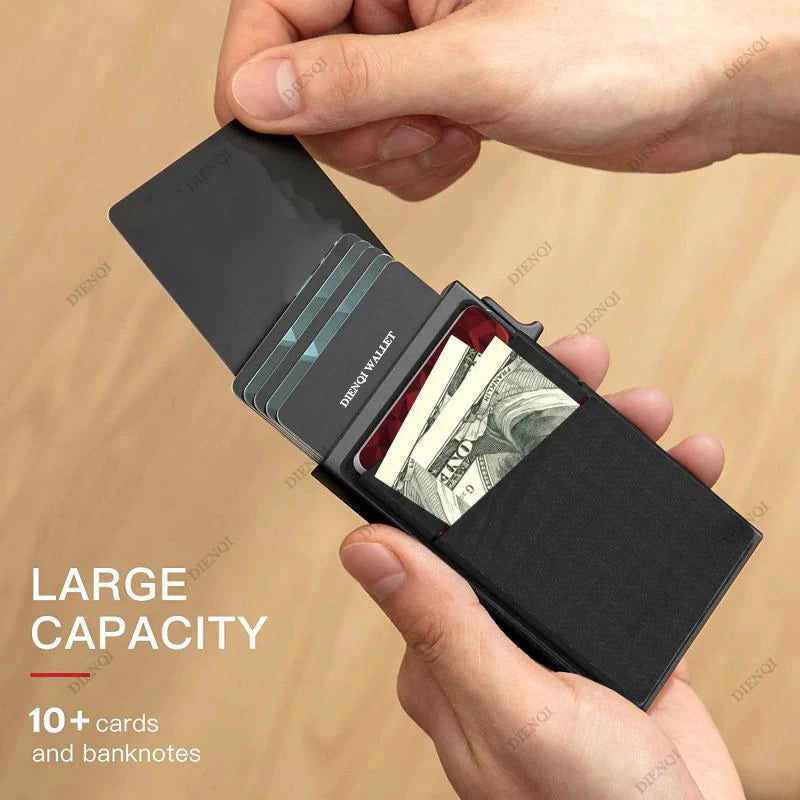 Anti-theft Wallet With Card Protector